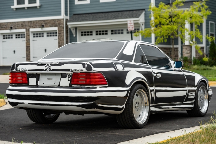 Qui veut une 500 SL façon manga ?