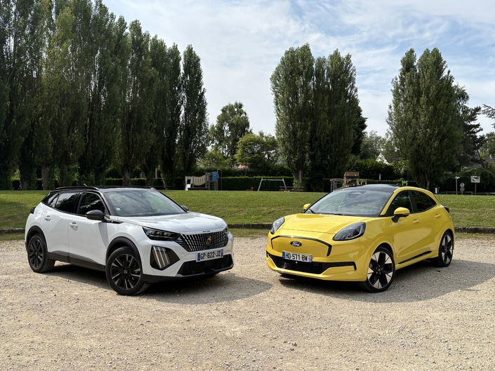 Une Citroën C3 pas si hybride que cela et une Dacia Sandero loin devant