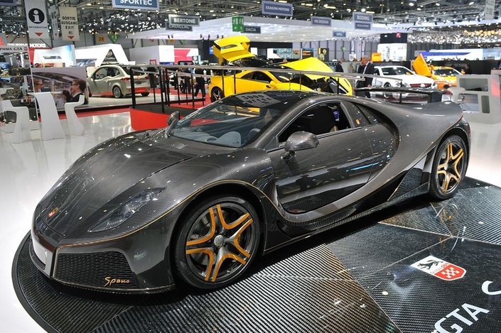 La Spano se dévoile, enfin, au salon de Genève 2013.
