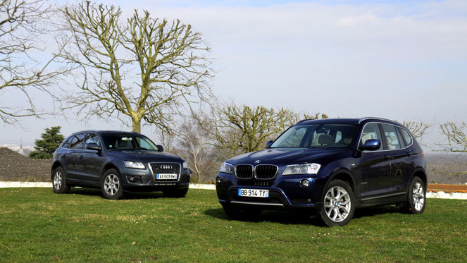 BMW X3 vs Audi Q5 : petite guerre entre amis