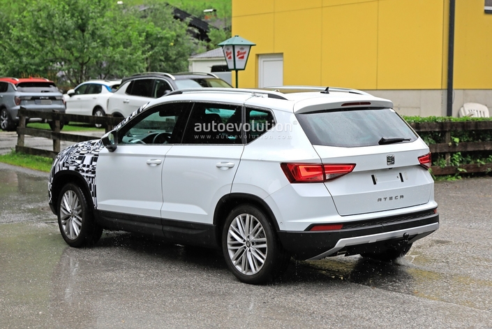 Le Seat Ateca restylé prépare son repoudrage