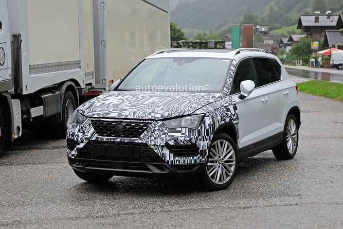 Le Seat Ateca restylé prépare son repoudrage