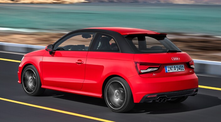 L'Audi A1 modifie également ses feux arrière fin 2014. Dans l'habitacle, les évolutions concerneront aussi des détails.