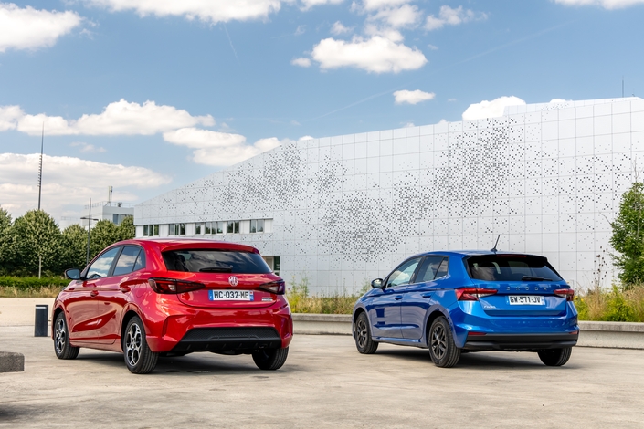 La Skoda Fabia parvient-elle à résister aux assauts de la MG 3 ?