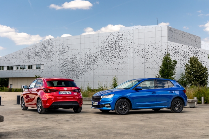 La Skoda Fabia parvient-elle à résister aux assauts de la MG 3 ?