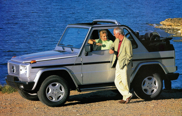 Le Classe G cabriolet a été décliné en version courte.