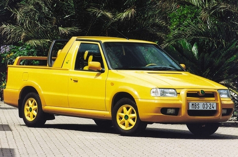 La Skoda Felicia Fun ne fait pas dans la discrétion...
