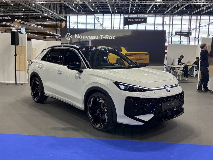 Le nouveau T-Roc fera sa première apparition en France à Lyon.