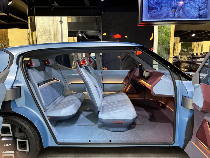 Au salon de Munich, le concept Kia EV2 prend un bain de foule