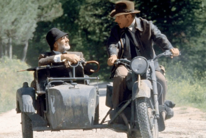 La "fausse" BMW d'Indiana Jones vendue pour une somme folle