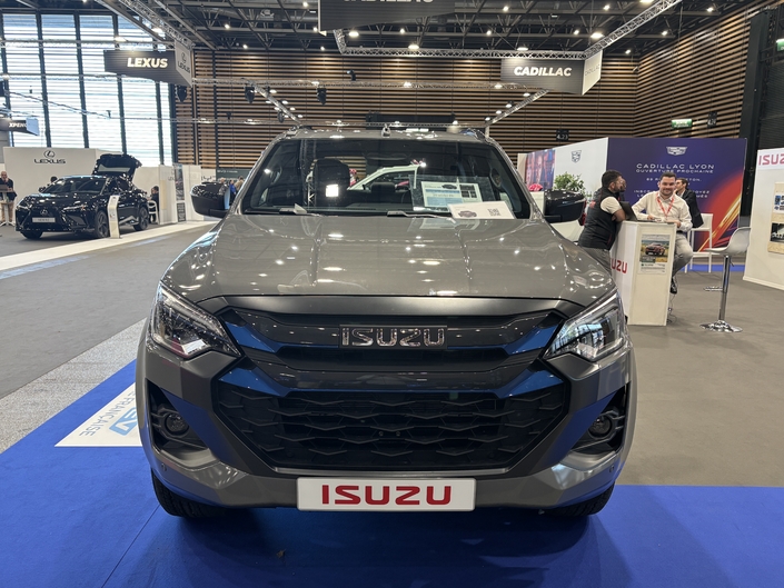 L'inusable Isuzu D-Max se met à l'électrique à l'occasion du  salon de Lyon