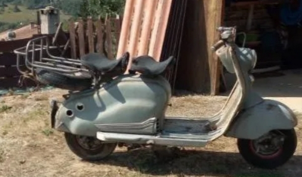 Lambretta LD 125 cm3 1954 (lot n° 12)