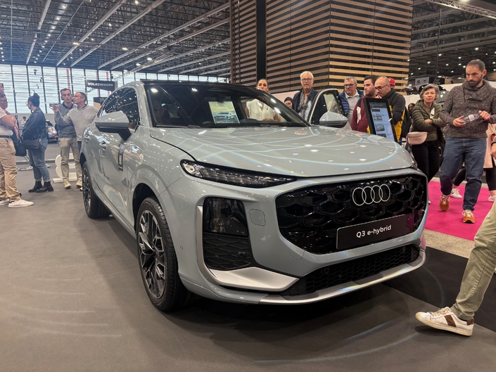 Pas de coup de folie stylistique, on identifie une Audi au premier regard...
