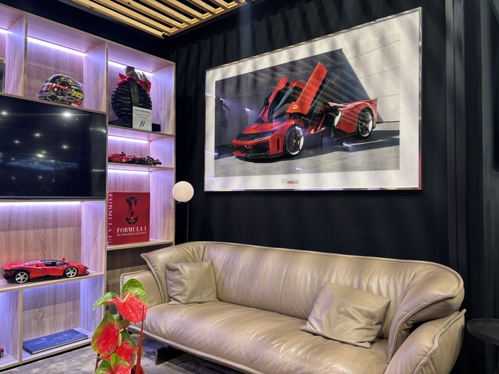 L'Amalfi en première mondiale et une 296 "Speciale" sur le stand Ferrari du salon de Lyon !
