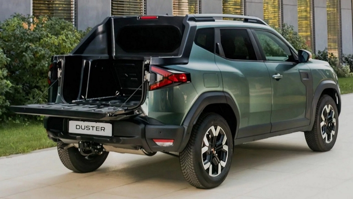 Techniquement, ce véhicule est un utilitaire pick-up à double cabine de la classe N1.