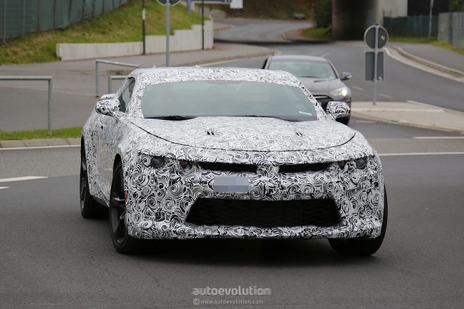 Surprise : la future Chevrolet Camaro sur le Nürburgring