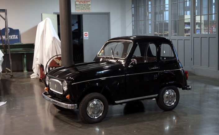 4L Bertin restaurée à la cité de l'automobile de Mulhouse ©L'Alsace Maxppp