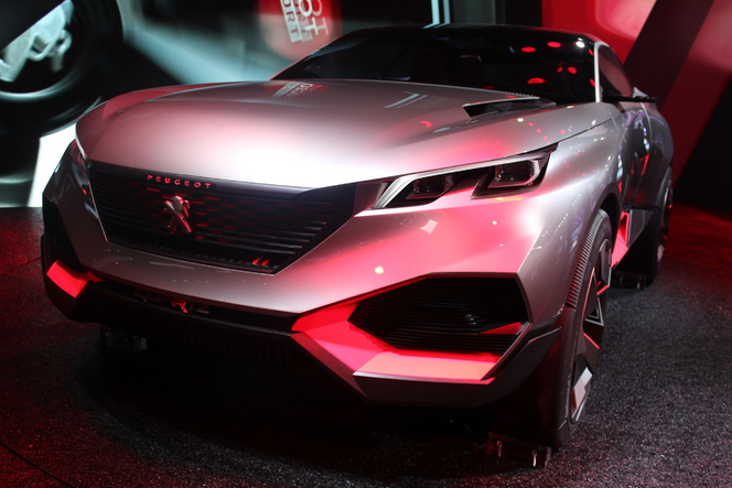 Peugeot Quartz Concept : la synthèse - En direct du Salon de Paris 2014  