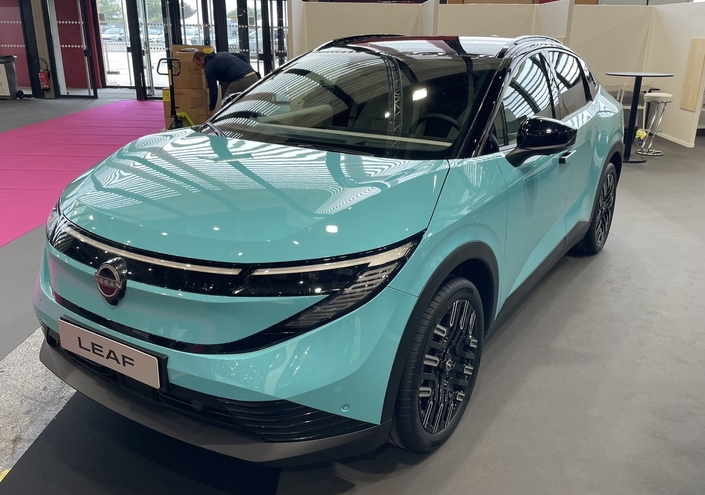 La nouvelle Nissan Leaf de troisième génération.