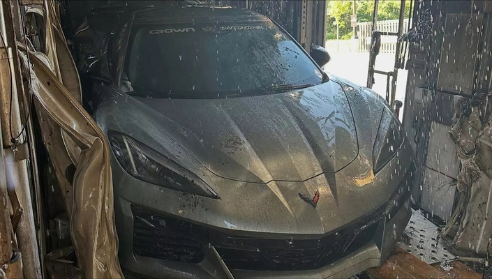 Voici ce qu'il reste de deux McLaren 720S