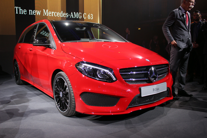 Mercedes Classe B restylé : mise au point - Vidéo en direct du salon de Paris 2014