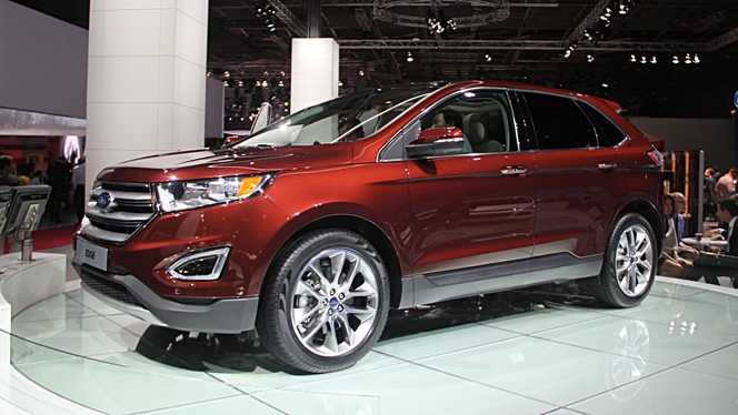 Ford Edge : l'américain - Vidéo en direct du Salon de Paris 2014