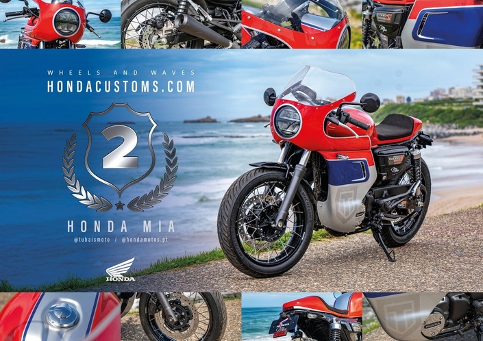 Une italienne lauréate du concours Honda Customs 2025