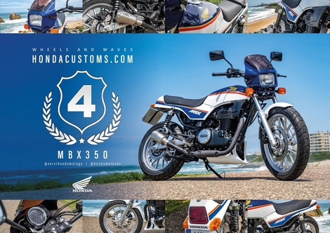 Une italienne lauréate du concours Honda Customs 2025