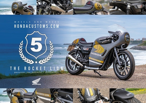 Une italienne lauréate du concours Honda Customs 2025