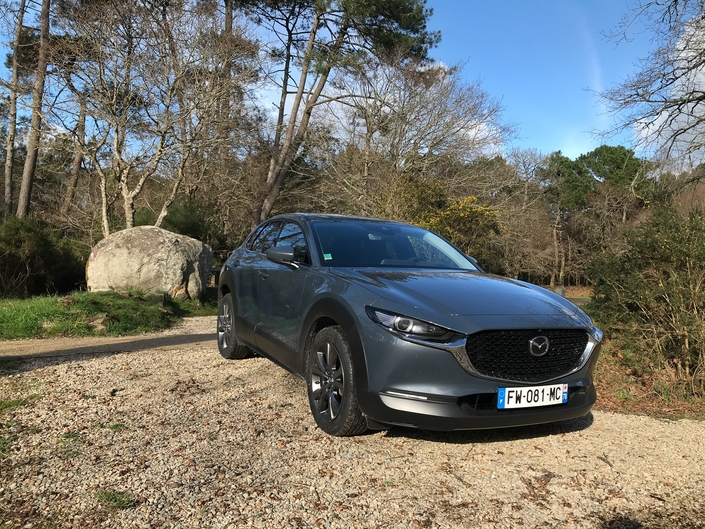 Essai - Mazda CX-30 e-Skyactiv X 186ch BVA - Efficient, mais pas enthousiasmant