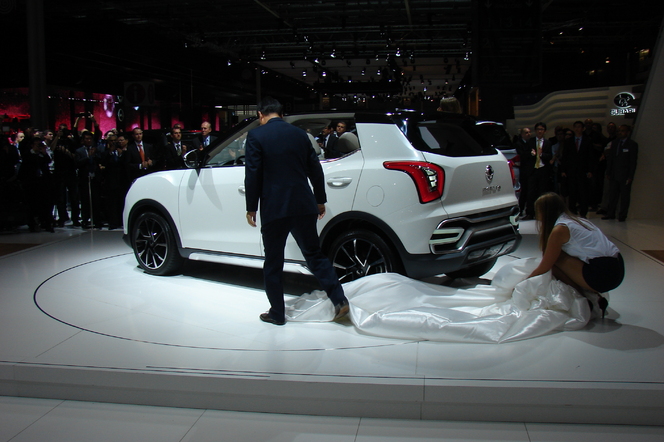 SsangYong XIV-Air: sur un air de X100 - En direct du Salon de Paris 2014