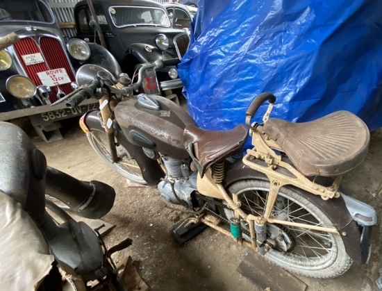 Motobécane 175 cm3 Z2C 1952 (lot n° 14)