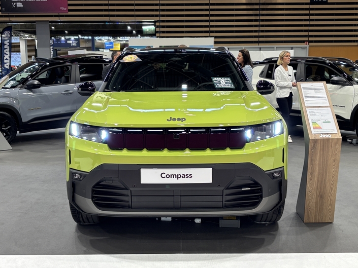 Le Jeep Compass en vedette au Salon de Lyon