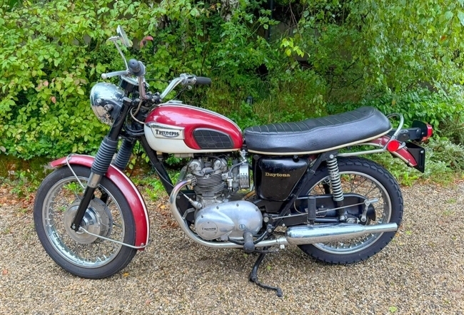 Triumph T100T Daytona 1972 (lot n° 17)