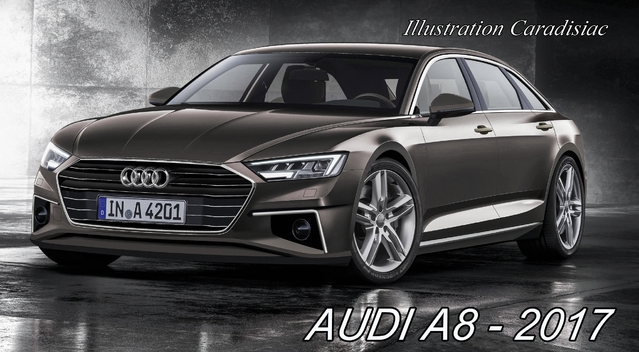 Une nouvelle Audi A8 en 2017