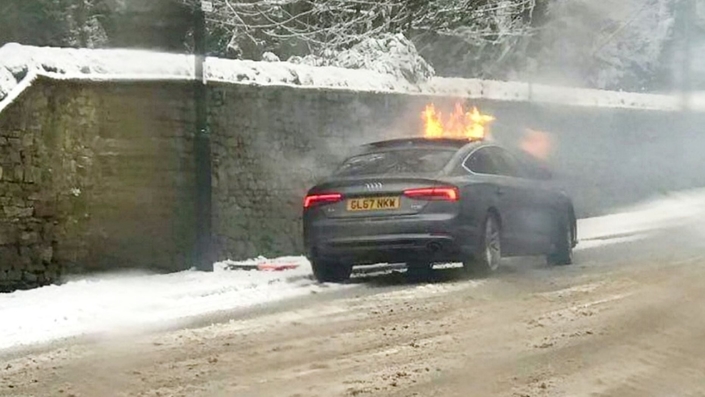 Sa cigarette électronique incendie son Audi A5 Sportback