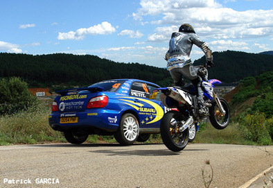 Reportage : Yam' WR450F versus Sub' Impreza Sti GrN. 3/3