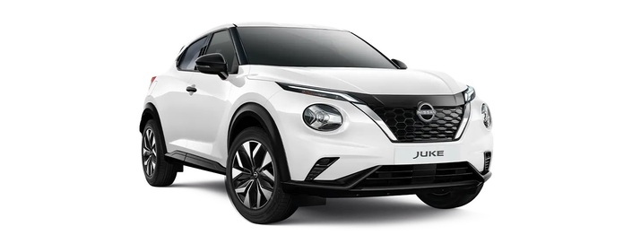 Le SUV Nissan Juke d'entrée de gamme (Acenta) dispose de 114 ch, ce qui lui permet d'affronter les longs trajets sans difficultés. 36 mensualités de 208 €, consécutives à  un premier loyer de 2 500 €, vous permettront d'en profiter durant 45 000 km.