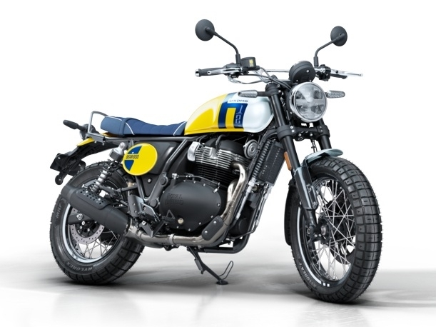 Royal Enfield présente la Bear 650 « Wild Honey »