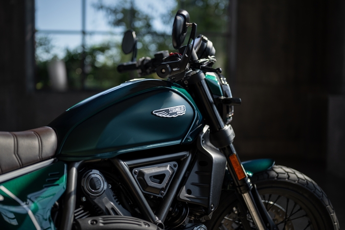 Une nouvelle livrée vert émeraude pour la Ducati Scrambler Nightshift