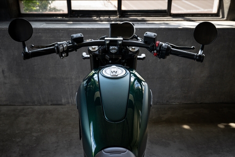 Une nouvelle livrée vert émeraude pour la Ducati Scrambler Nightshift