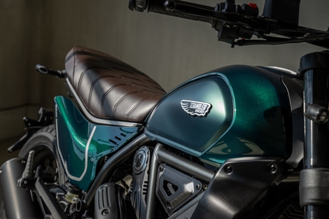 Une nouvelle livrée vert émeraude pour la Ducati Scrambler Nightshift