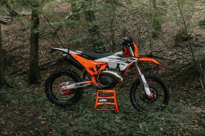 KTM présente sa moto d’enduro la plus extrême