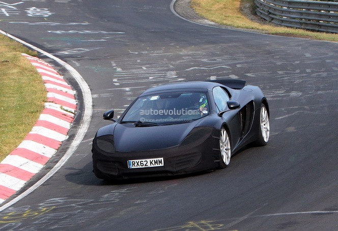 Surprise : un restyling pour la McLaren MP4-12C 