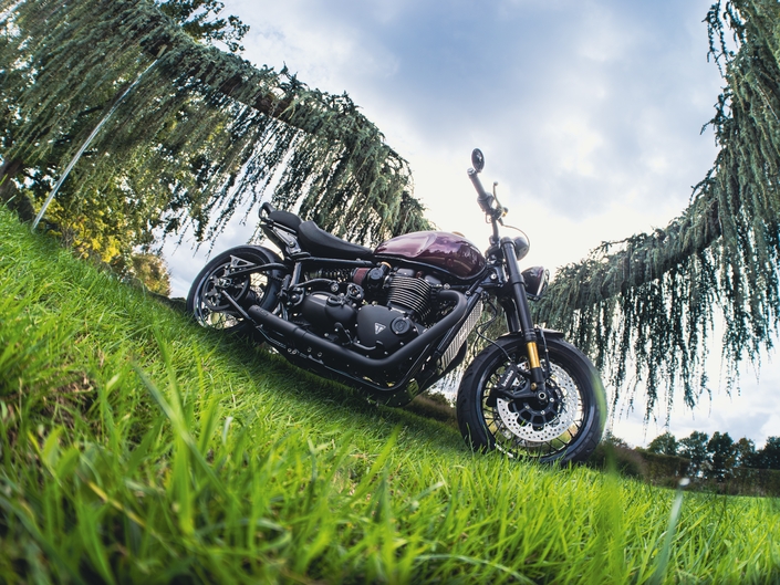 Une grande première pour la Triumph Speedmaster