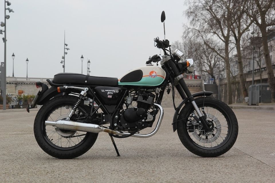 Essai Mash Seventy Five 125 cm3 : la famille s'agrandit