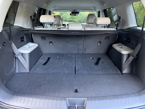 En configuration 7 places, le coffre reste généreux avec un volume qui oscille entre 628 à 1 949 litres.