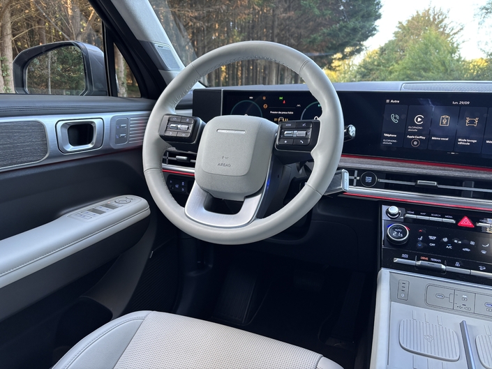 Hyundai Santa Fe PHEV, l’Américain