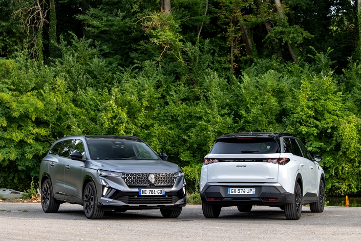 Les Renault Espace et Peugeot 5008 veulent devenir les nouveaux chouchous des familles