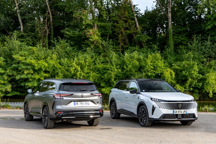 Les Renault Espace et Peugeot 5008 veulent devenir les nouveaux chouchous des familles